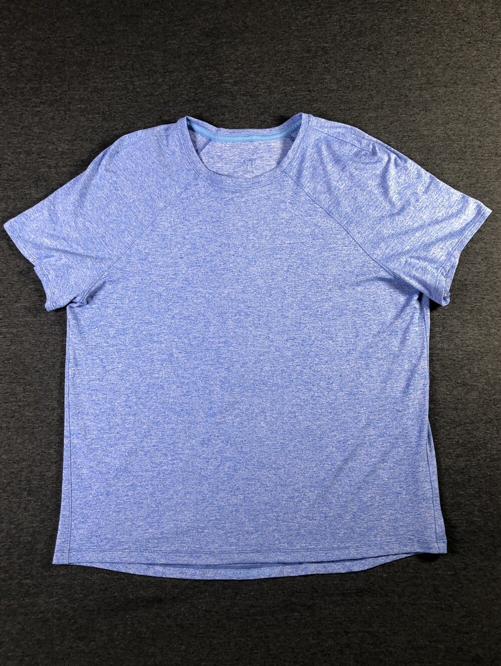 lululemon athletica Women's Heather Blue Short Sleeve Performance Tee